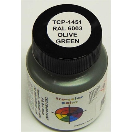Tru-Color Paint German Ral 6003 Paint, Olive Green TCP1451